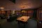 Game room at dusk