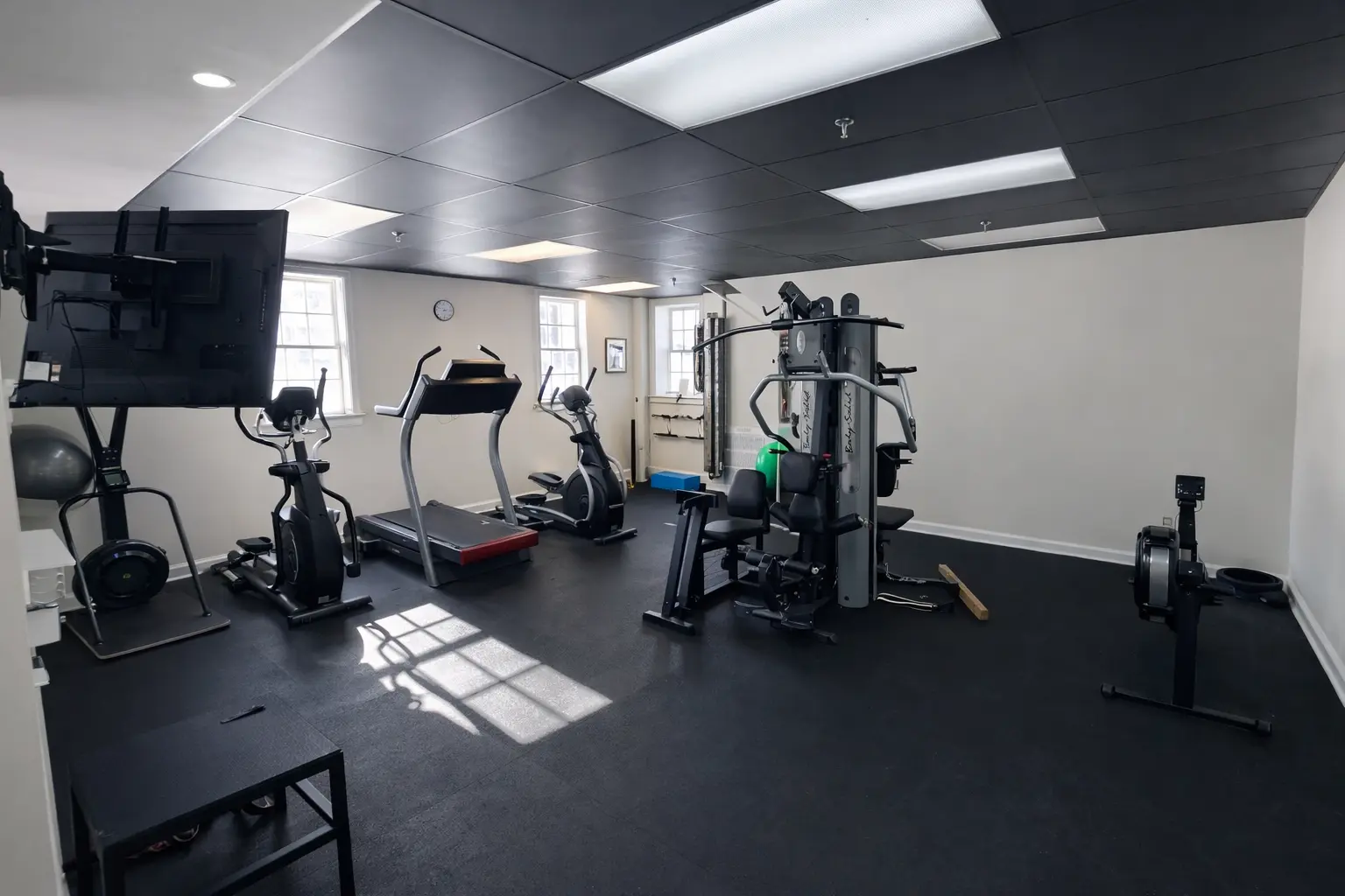 rowing machine in the fitness center at Danville Golf Club